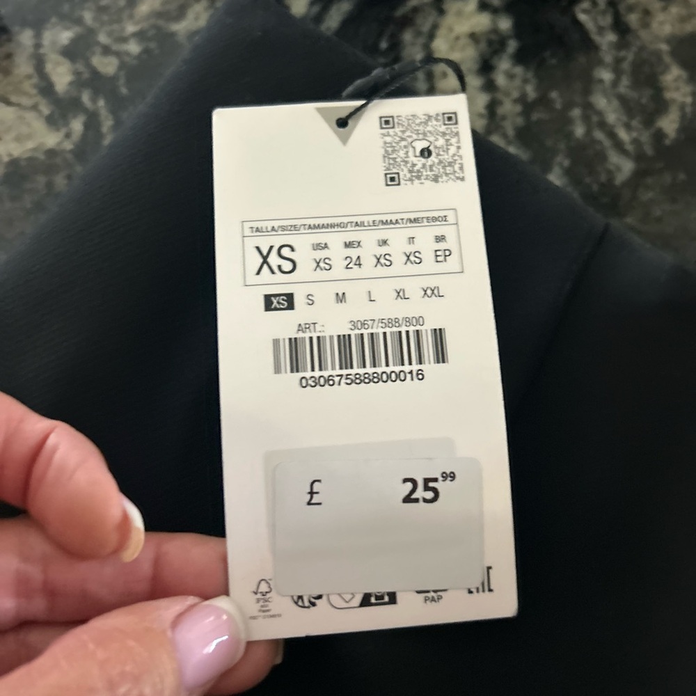 Zara Elegant Black Trousers